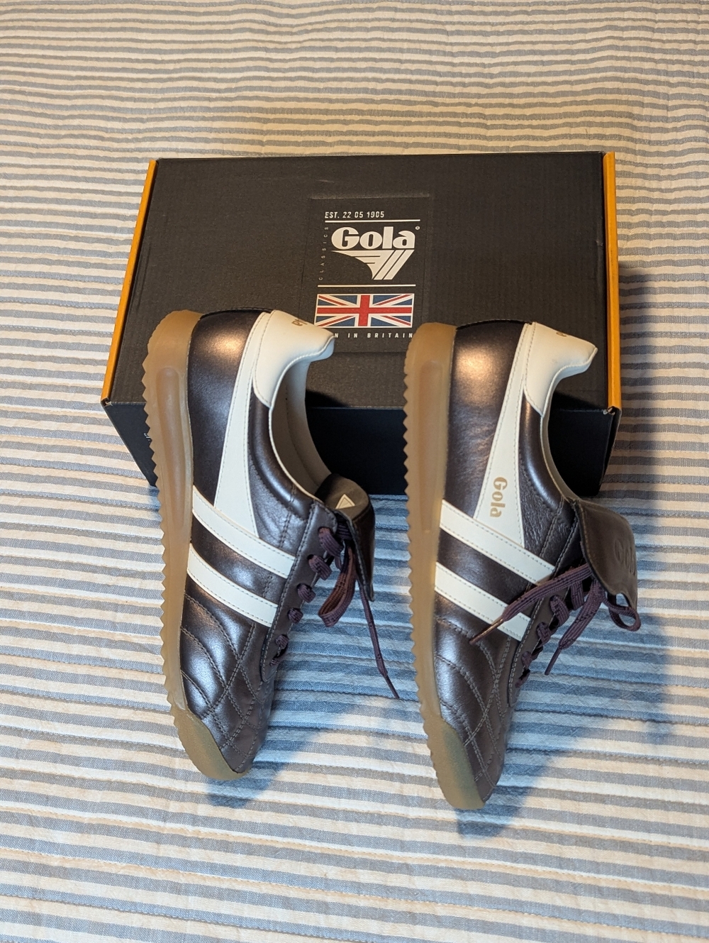 Gola Women's Pewter/White Size 9